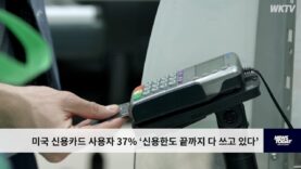 미국 신용카드 사용자 37% ‘신용한도 끝까지 다 쓰고 있다’