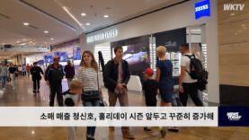 소매 매출 청신호, 홀리데이 시즌 앞두고 꾸준히 증가해