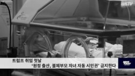 트럼프 취임 첫날 ‘원정 출산, 불체부모 자녀 자동 시민권’ 금지한다