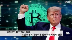 비트코인 10만 달러 돌파 트럼프 정책이 불러온 암호화폐 시장의 급등