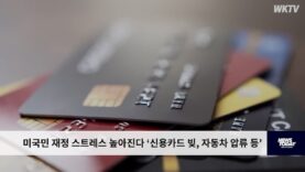 미국민 재정 스트레스 높아진다 ‘신용카드 빚, 자동차 압류 등’