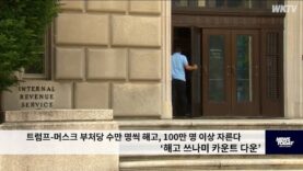 트럼프 머스크 부처당 수만 명씩 해고, 100만 명 이상 자른다 ‘해고 쓰나미 카운트 다운’