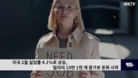 미국 2월 실업률 4.1%로 상승, 일자리 15만 1천 개 증가로 둔화 시작