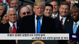 트럼프 감세안 상원안 6조 5천억 달러 VS 하원안 4조 5천억 달러로 큰 차이