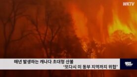 매년 발생하는 캐나다 초대형 산불 ‘또다시 미 동부 지역까지 위협’