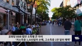 공화당 BBB 법안 소득별 큰 차이 ‘저소득층 1,600달러 손해, 고소득층 1만 달러 혜택’