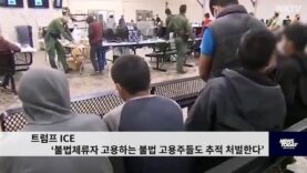 트럼프 ICE ‘불법체류자 고용하는 불법 고용주들도 추적 처벌한다’