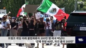 트럼프 취임 이래 불법체류자 200만 명 미국 떠났다 ‘강제 추방 40만, 자진 출국 160만’