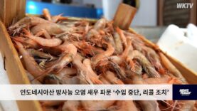 인도네시아산 방사능 오염 새우 파문 ‘수입 중단, 리콜 조치’