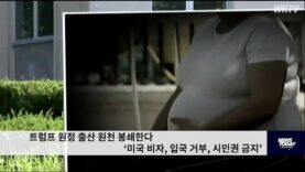 트럼프 원정 출산 원천 봉쇄한다 ‘미국 비자, 입국 거부, 시민권 금지’