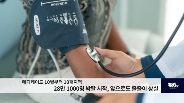 메디케이드 10월부터 10개지역 28만 1000명 박탈 시작, 앞으로도 줄줄이 상실
