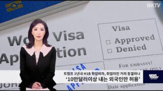 100426 WKTV 워싱턴 뉴스투데이(트럼프 이민)